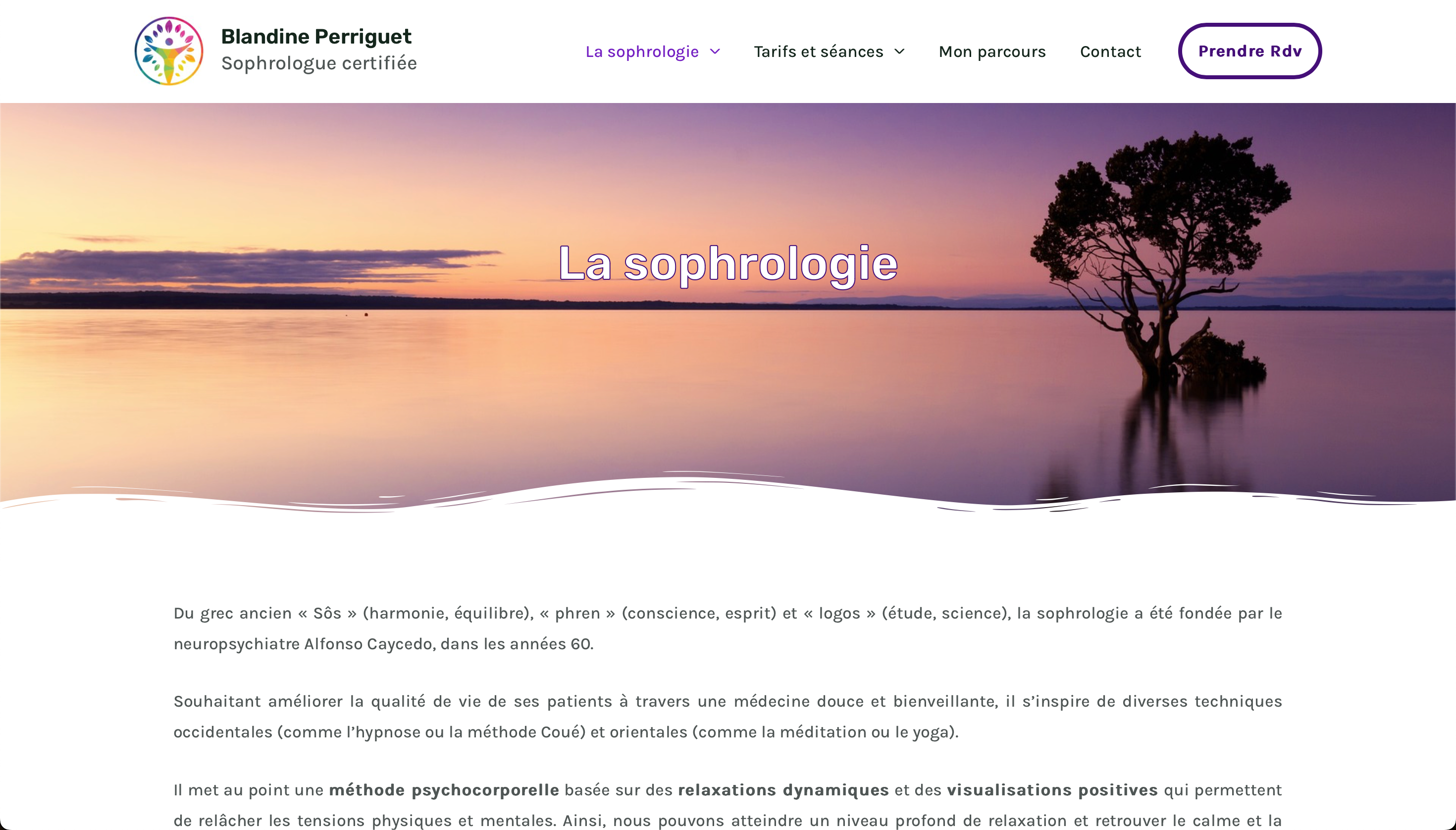 Site exemple SOPHRO 2